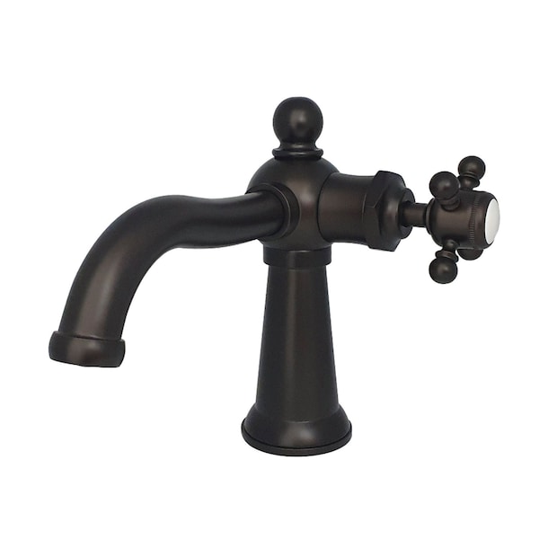 Kingston Brass KS154BXORB Single-Handle Bathroom Faucet with Push Pop-Up, Oil Rubbed Bronze KS154BXORB - main